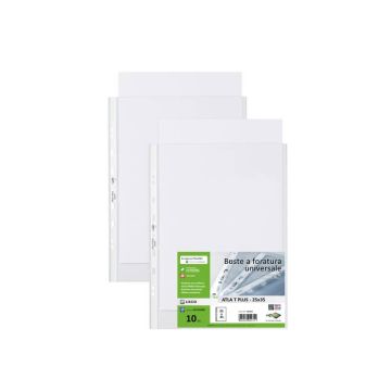 Buste trasparenti ATLA T lisce Sei Rota formato 25x35 cm 662535