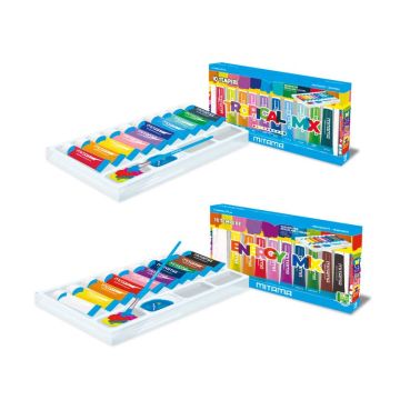 Tempera Mitama Più Lavabile - colori assortiti - conf. 10 tubetti da 21 ml - 62888
