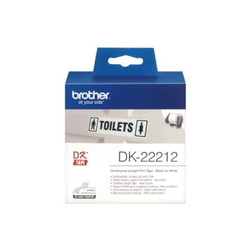 BROTHER NASTRO ADES IN PELLICOLA NERO/BIANCO 62MM - 15.24 METRI LUNGHEZZA