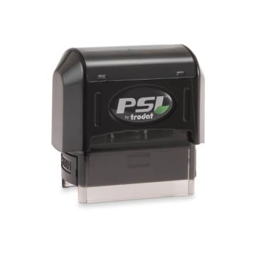 Timbro di testo preinchiostrato - PSI 1444 Z style - Trodat 12x41 mm - 103043