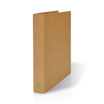 Raccoglitore ad anelli Euro-cart diametro 30 mm e dorso 4 cm colore avana - 2 anelli - XCAECO2-30AV