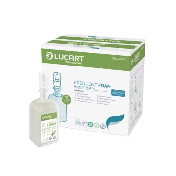 Ricarica sapone in schiuma ipoallergenico Lucart Professional 6x1L per dispenser Identity Soap - 89112000