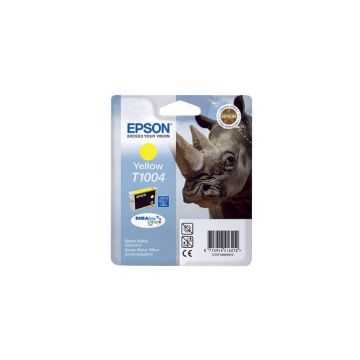 Cartuccia inkjet alta resa ink pigmentato blister RS T1004 Epson giallo C13T10044010