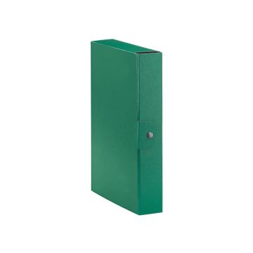 Cartelle portaprogetti Esselte C26 EUROBOX dorso 6 cm presspan biverniciato verde - 390326180
