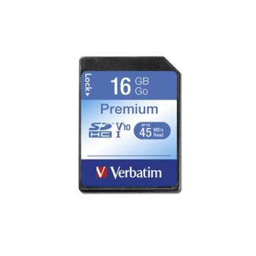 Memory Card SDHC Verbatim 16 GB 43962