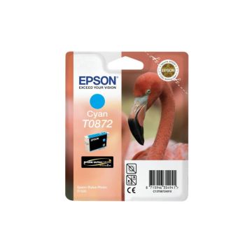Cartuccia inkjet ink pigmentato blister RS T0872 Epson ciano C13T08724010