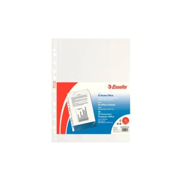 Buste a perforazione universale lisce Esselte Copy Safe 21x29,7 cm PP Office medio spessore - conf.50 - 395011300