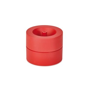 Porta graffette Maul MAULpro - riciclato rosso - Ø 7.3 cm h.6 cm 3012325.ECO