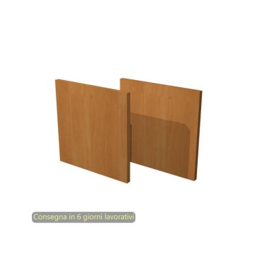 Libreria componibile Artexport Maxicolor - Set 2 dietri Noce chiaro 2R-MaxC-4