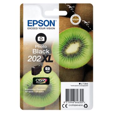 EPSON CARTUCCIA INCHIOSTRO NERO FOTO 202 XL KIWI