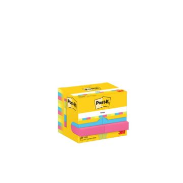 Foglietti riposizionabili Post-it Notes Energy 51x38 mm neon assortiti conf. 12 blocchetti da 100 ff - 653-TFEN