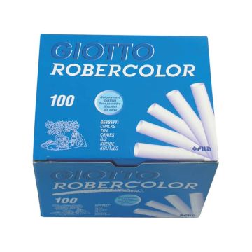 Gessetti GIOTTO Robercolor bianco astuccio da 100 - 538800