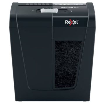 Distruggidocumenti Secure S5 - nero Rexel taglio a strisce 6 mm 2020121EU