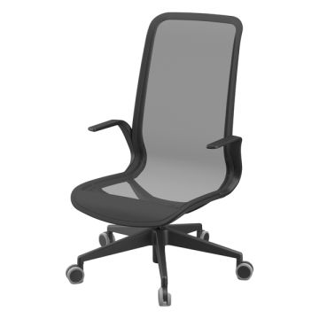 Poltrona direzionale Marilyn PFA - nero - Unisit