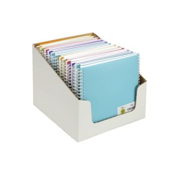 Quaderno a spirale Canson 18,5x18,5 cm - 50 fogli assortiti C200003027