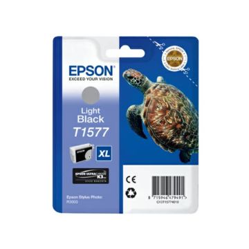 Cartuccia inkjet alta capacità ink pigmentato blister RS T1577 Epson nero chiaro - C13T15774010