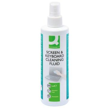 Fluido detergente per schermo e tastiera Q-Connect KF04502A 250ml