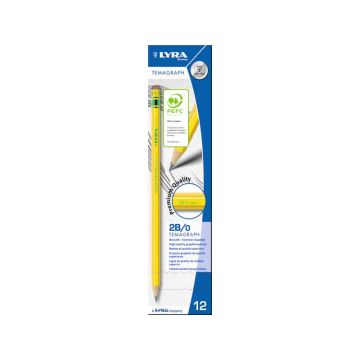 Matita LYRA Temagraph 2B Soft + L1140102
