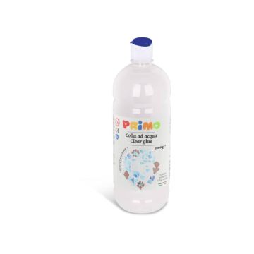 Colla ad acqua Primo trasparente bottiglia 1000 ml con tappo dosatore - 303CA1000
