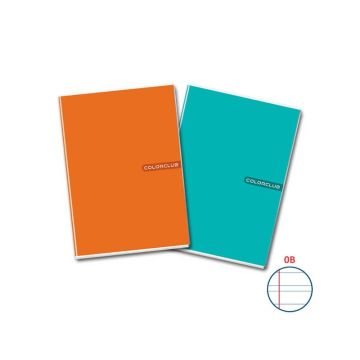 Maxi quaderno A4 copertina 200 gr/mq - 20+1 ff 80 gr/mq Colorclub righe B 5710