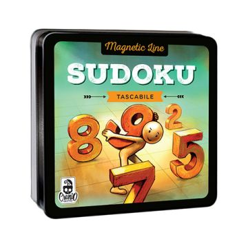 Gioco tascabile Cranio Creations Magnetic Line - Sudoku eta' 8+ 1 giocatore - CC580