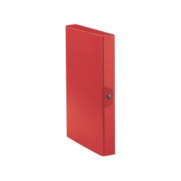 Cartelle portaprogetti Esselte C24 EUROBOX dorso 4 cm presspan biverniciato rosso - 390324160