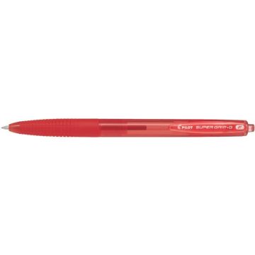 Penne a sfera a scatto Pilot Supergrip G punta F rosso 1640