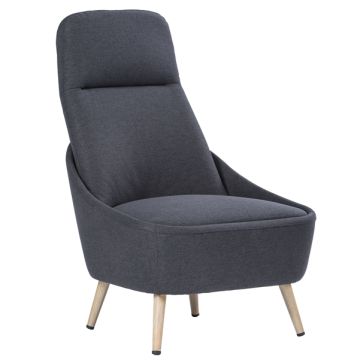 SERENA GROUP Poltrona Memphis grigio scuro