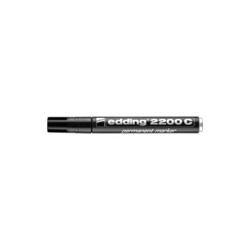 Marcatore permanente edding 2200 C punta scalpello 1-5 mm nero 4-2200C001