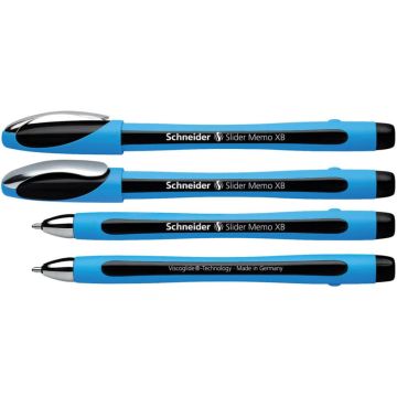 Penna a sfera Schneider Slider Memo tratto XB nero 150201