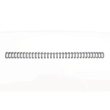 Spirali metalliche a 34 anelli GBC Wirebind 9 mm a4 nero conf da 100 spirali - RG810610