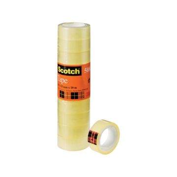 Nastro adesivo Scotch 508 15 mm x 10 m trasparente torre da 10 rotoli 508-1510