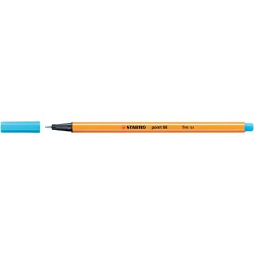 Fineliner Stabilo Point 88 0,4 mm azzurro - 88/57