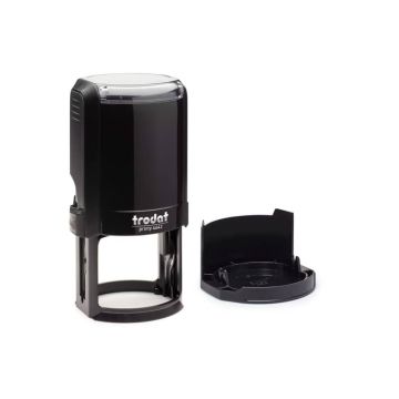 Timbro di testo TRODAT PRINTY 4642 in plastica Ø 42 nero 65811