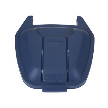 Coperchio per bidone portarifiuti Rubbermaid Mobile Bin 100 L blu R002223