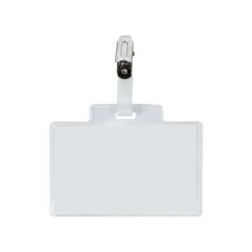 Targa portabadge con clip Sei Rota Pass 3M - formato 9,5x6 cm 318007 CF.6