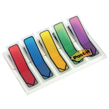 Post-it® Index Freccia con dispenser in plastica - conf. 5 dipenser Post-it® assortiti - 684-ARR1EU