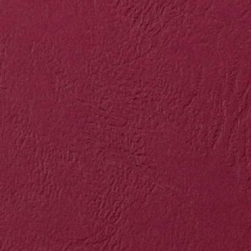 Copertine per rilegatura GBC Leathergrain in cartoncino goffrato A4 rosso scuro - conf. 100 pezzi - CE040030