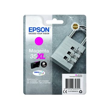 Cartuccia inkjet alta capacità Lucchetto 35XL Epson magenta C13T35934010