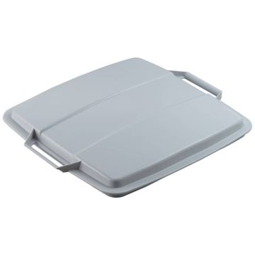 Coperchio per portarifiuti Durable DURABIN 90 L grigio - 1800475050