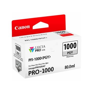 Cartuccia inkjet PFI-1000PGY Canon grigio chiaro 0553C001