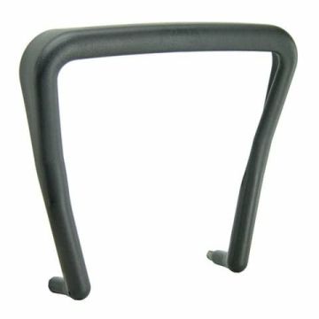 Coppia Braccioli fissi Unisit Dado per sedia 4 gambe nero conf. 2 pezzi - ACCBRDAF2