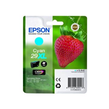 Cartuccia inkjet alta capacità Fragola T29XL Epson ciano C13T29924012