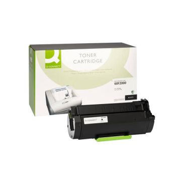 Toner Q-Connect compatibile con Lexmark 60F2000 - nero K15640QC