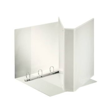 Raccoglitore personalizzabile Esselte Display Maxi a 4 anelli a D 28x32 cm dorso 4 cm bianco - 394753000