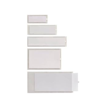 Portaetichette adesive Sei Rota IesTI B4 C.R. 65x104 mm trasparente conf. 100 pz. - 320424
