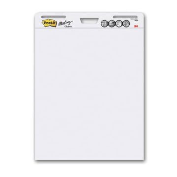 Blocco di fogli da parete Post-it Super Sticky 63,5x77,5 cm bianco Conf. 2 pezzi - 559