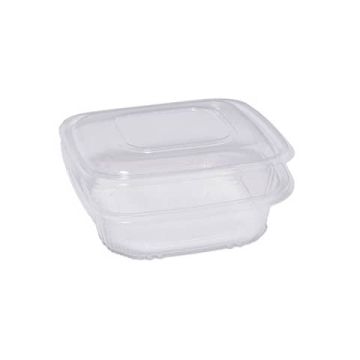Cuki Professional Pack 50 contenitori in PP con coperchio incernierato 18,5x18,5cm H5,2cm Cuki