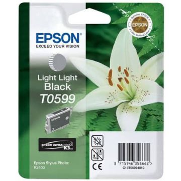Cartuccia inkjet ink pigmentato blister RS+RF T0599 Epson nero chiaro-chiaro C13T05994020