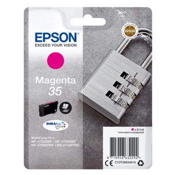 EPSON CARTUCCIA INCHIOSTRO MAGENTA SERIE 35 LUCCHETTO T3583